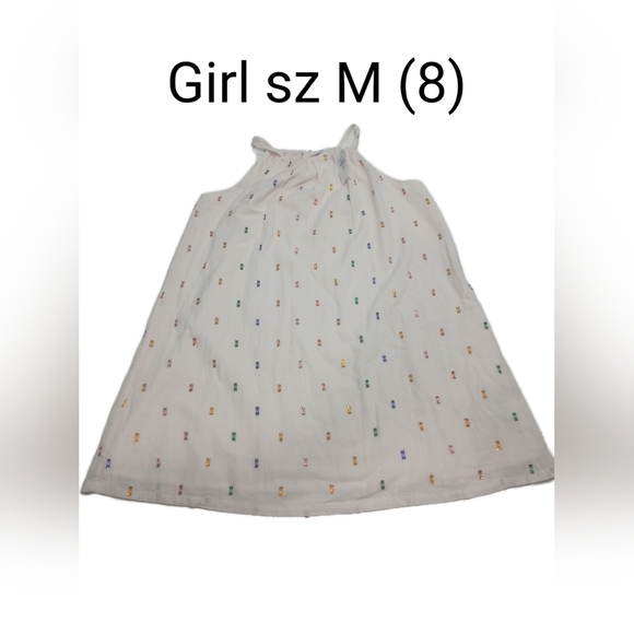 GAP Other - GAP Kids Pearl Sleeveless Top with Multicolor Dots, For Girl, Sz M(8) New